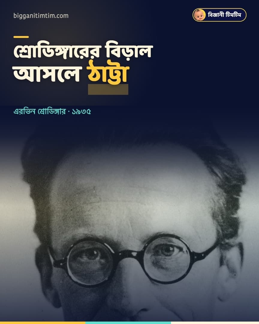 বিখ্যাত 'শ্রোডিঙ্গারের বিড়াল' আসলে একটা ঠাট্টা ছিল!
