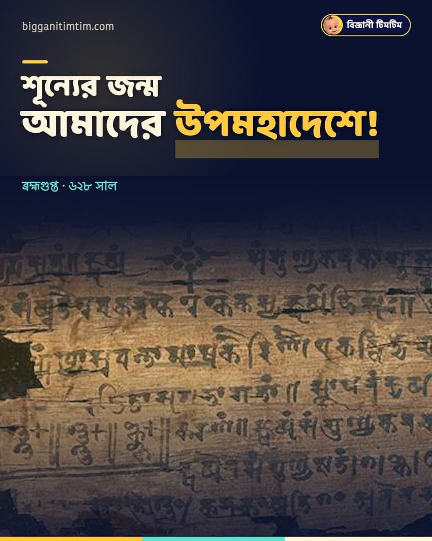 শূন্যের জন্ম আমাদের উপমহাদেশে!