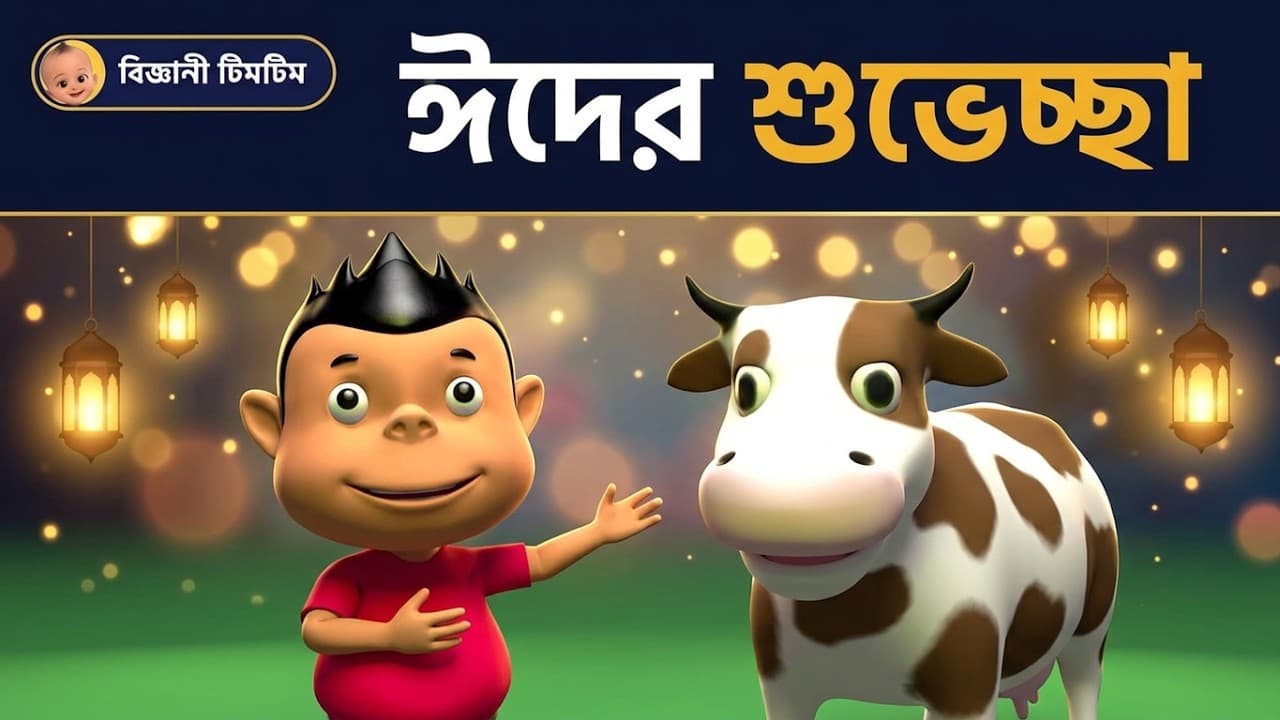 ঈদ মোবারক — ঈদের এনিমেশন