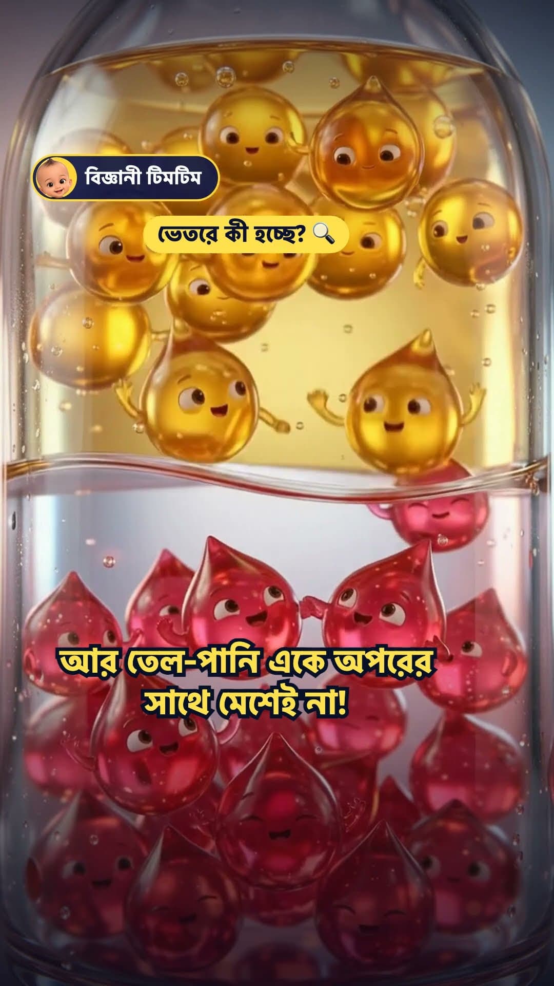 বাসাতেই লাভা ল্যাম্প বানান! তেল + পানি + ইনো = জাদু
