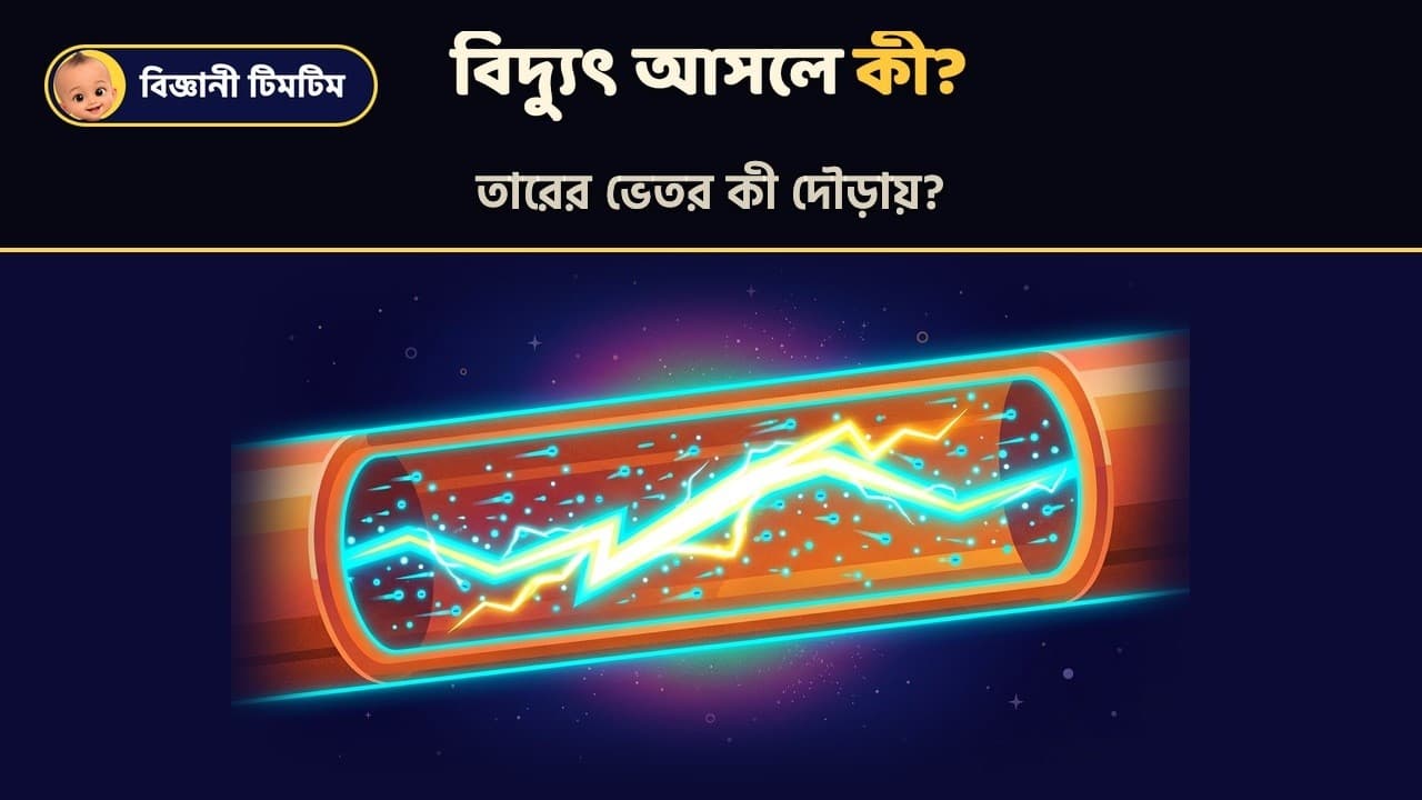 বিদ্যুতের জাদু: ইলেকট্রন, প্রোটন, নিউট্রন